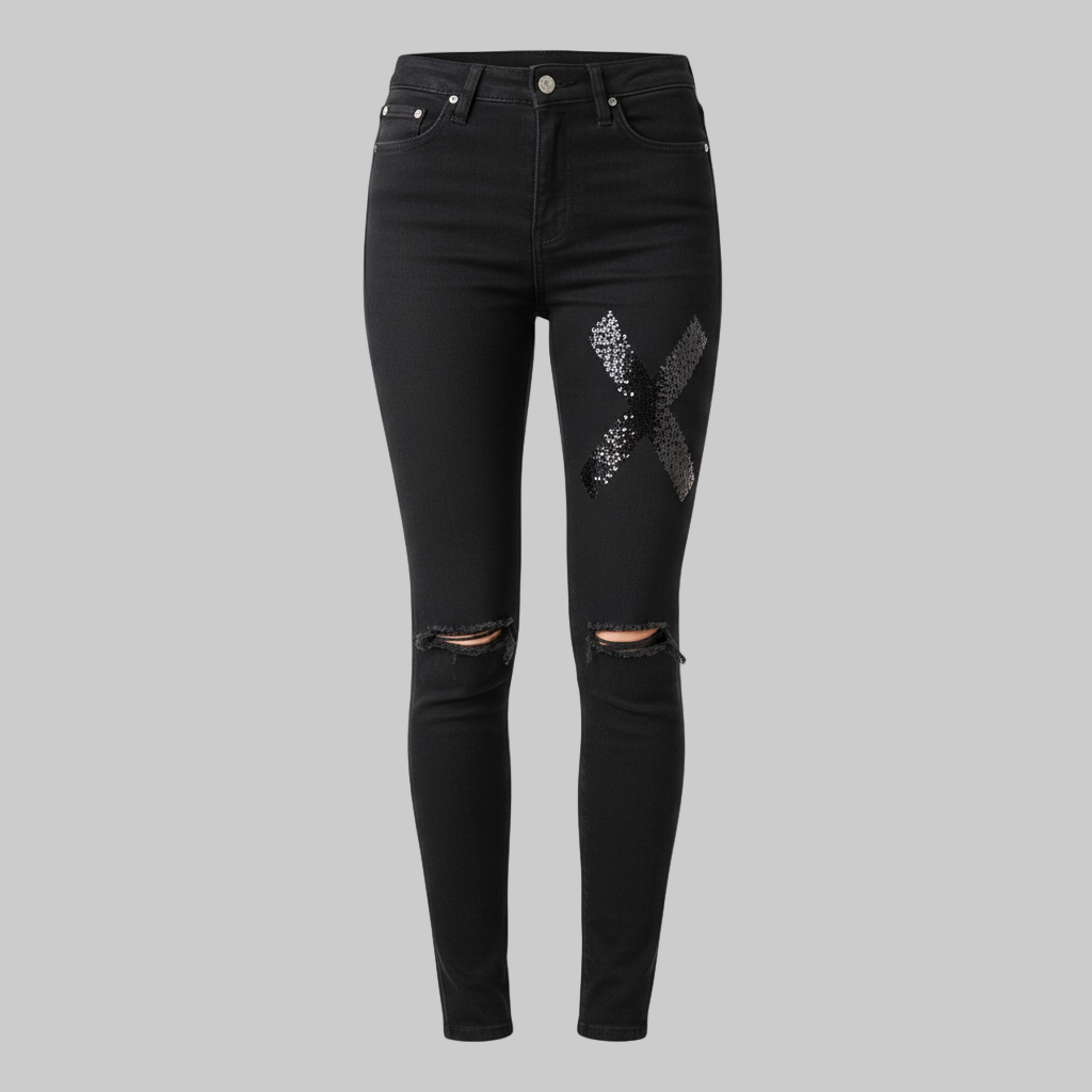 XTRME Black “Gloss X” Fitted Pants — Women’s Edition