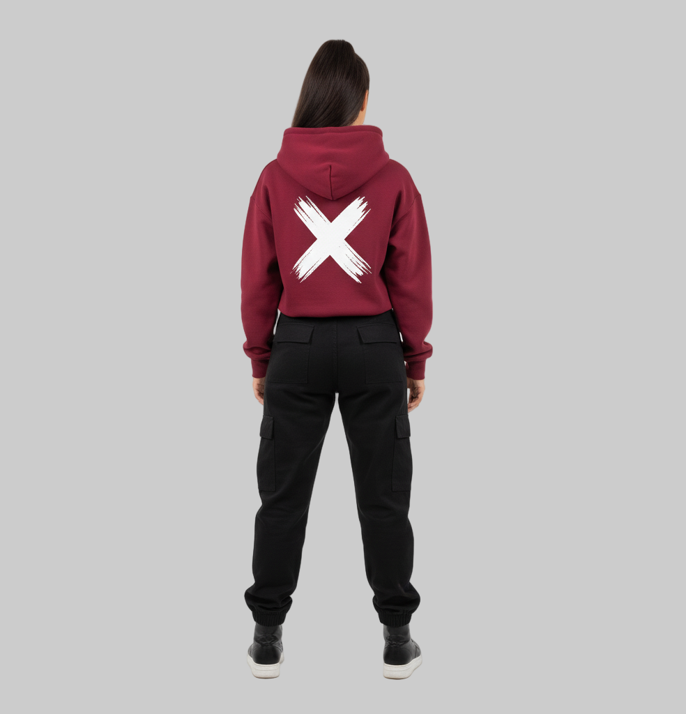 XTRME Burgundy Core Hoodie