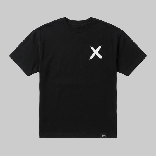Brush X T-Shirt – Black (Men)