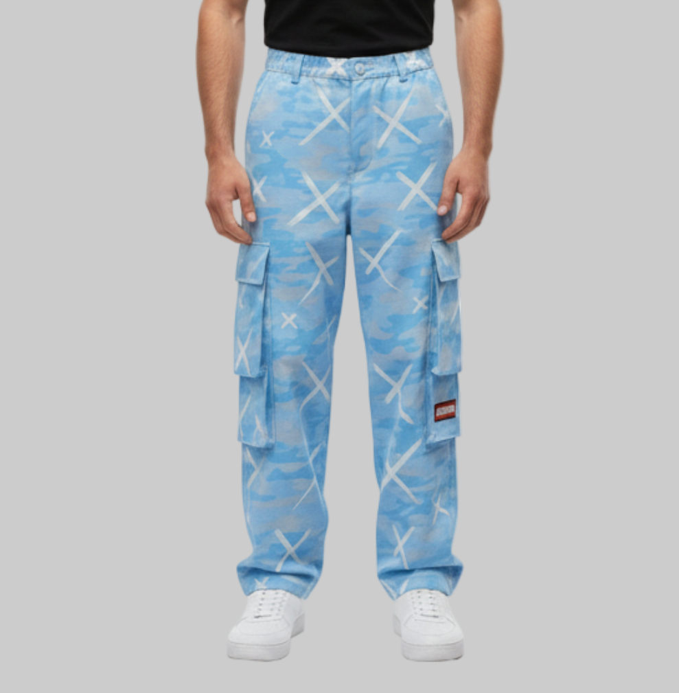 XTRME Blue Vision Cargo Pants — Men’s Edition