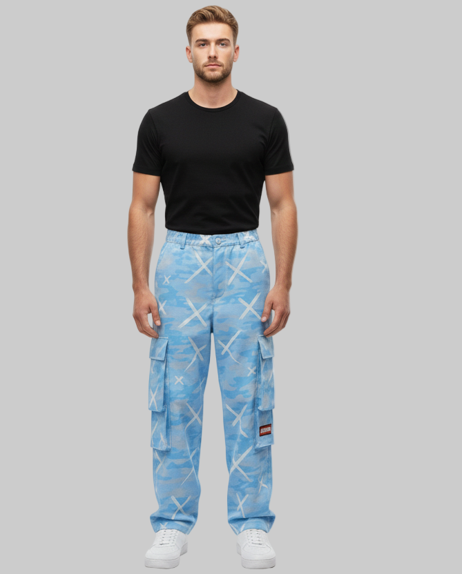 XTRME Blue Vision Cargo Pants — Men’s Edition