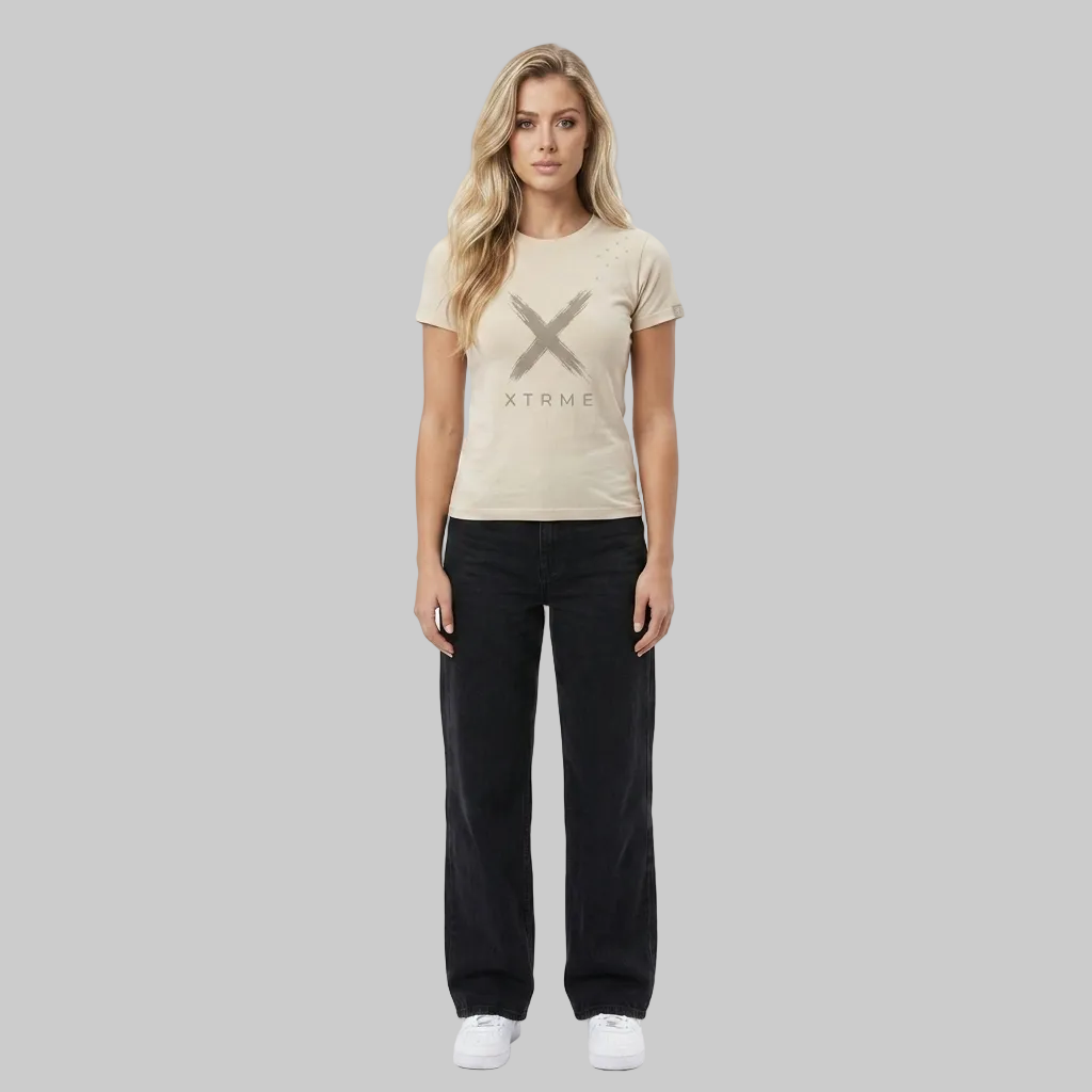 Brush X T-Shirt – Dust Rose (Women)