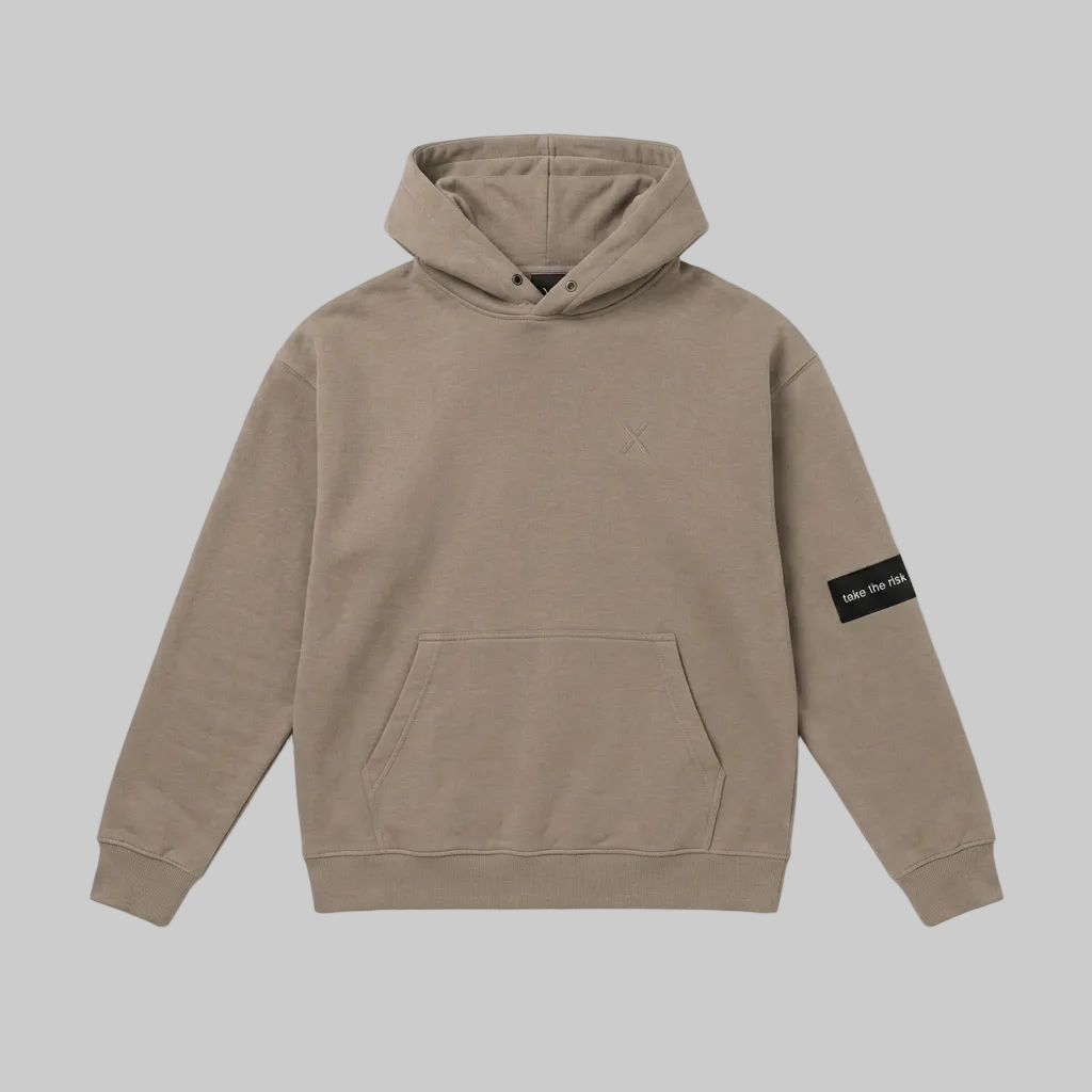 Tonal Risk Hoodie – Caramel (Men)