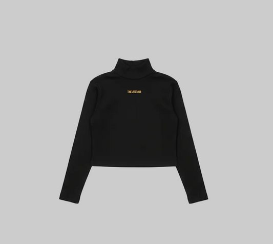 Take The Risk Crop Top – Black