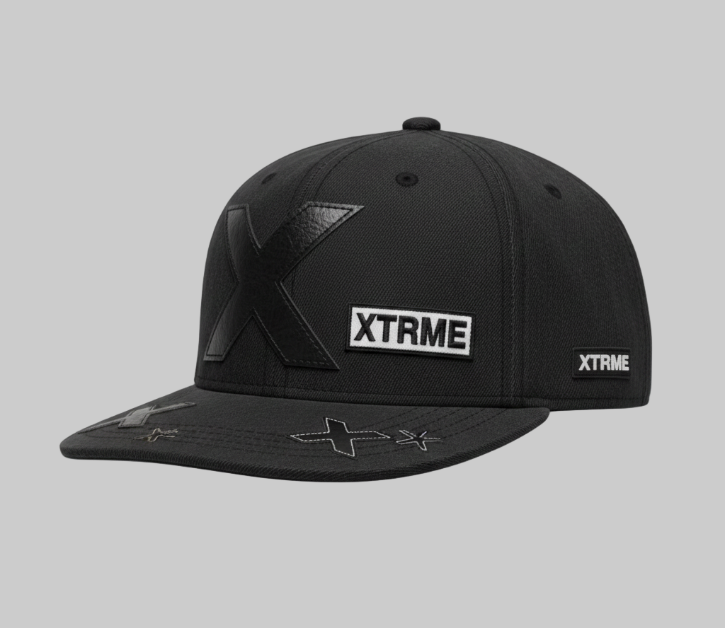 XTRME Black Denim Utility Cap — Women’s Edition