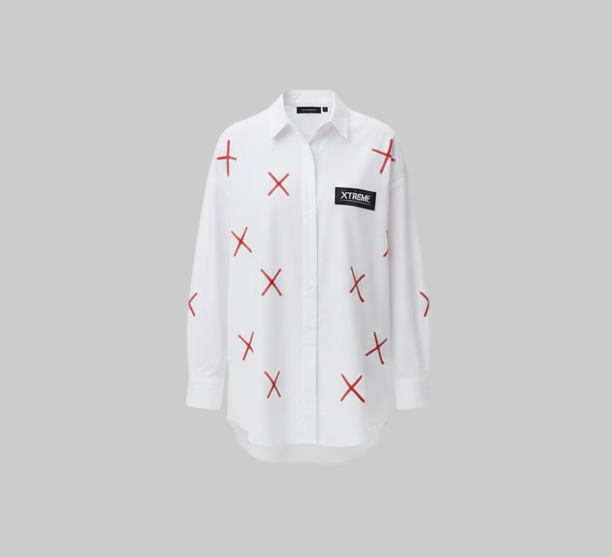 XTRME White Chaos X Shirt — Women’s Edition