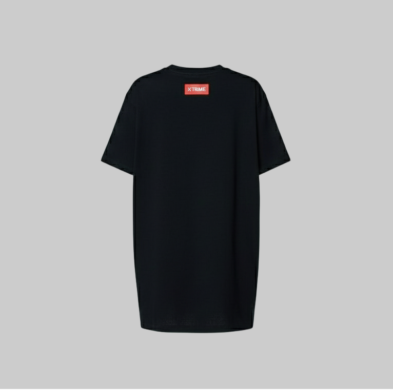 Oversized Dress Tee - Black