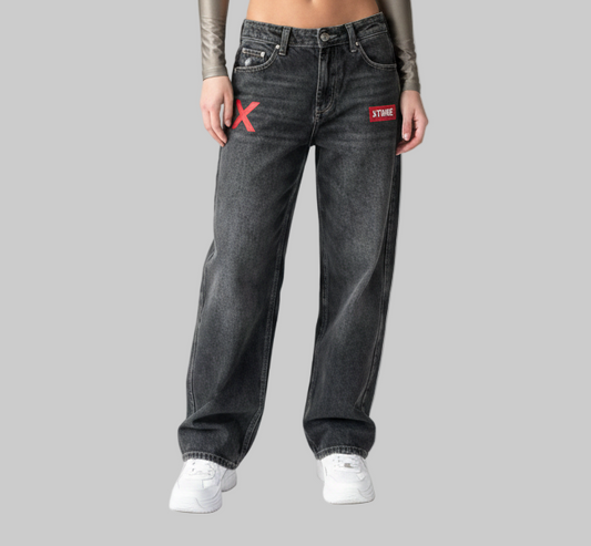 Core Wide-Leg Pants - Black