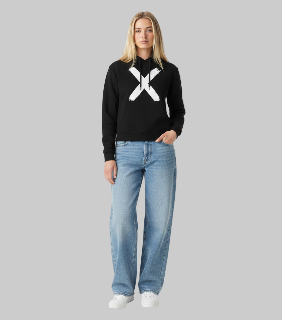 Street X Hoodie – Black