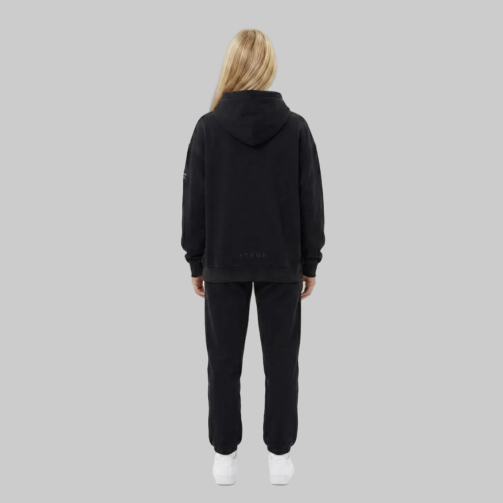 Shadow Label Hoodie – Black (Women)