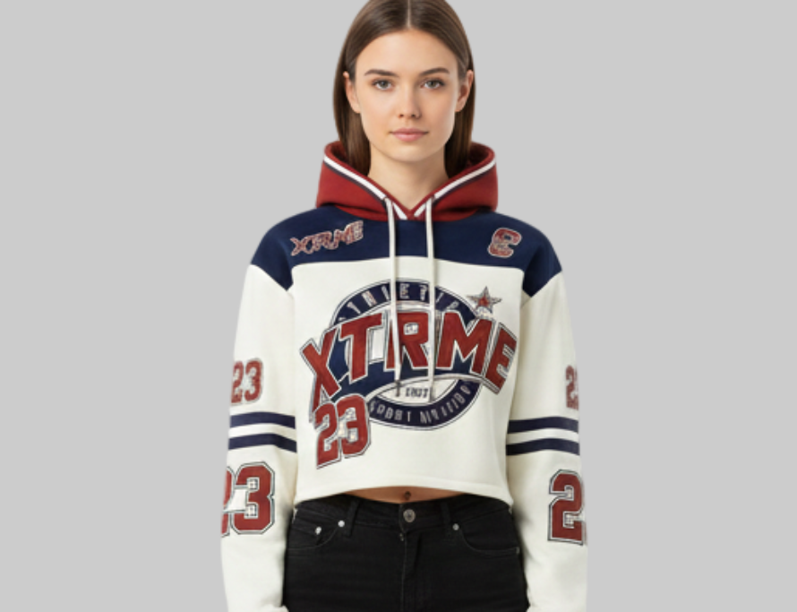 XTRME Varsity Cropped Hoodie — Women’s Edition