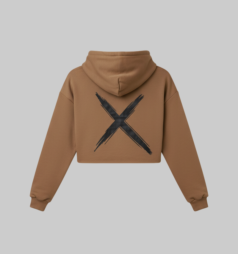 XTRME Camel Crop Hoodie — Women’s Edition