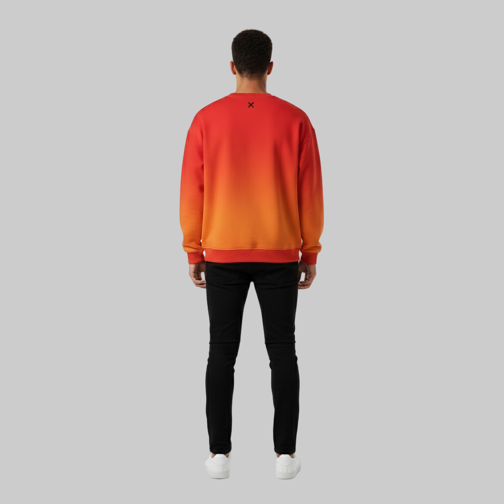XTRME Ember Fade Oversize Sweater