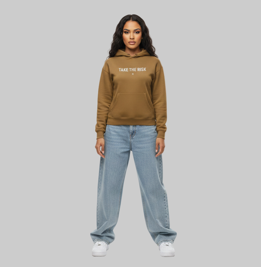 Take The Risk Hoodie – Sand