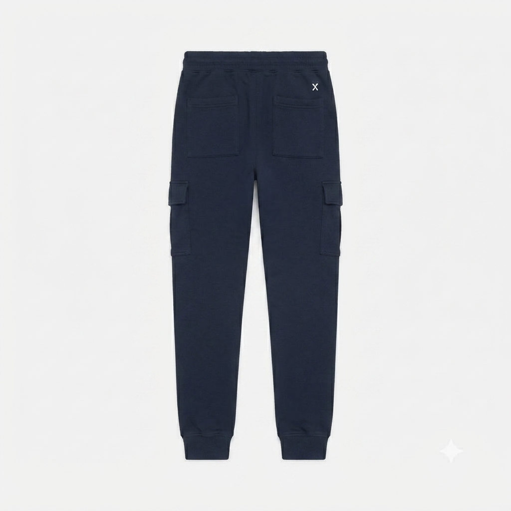 Utility Cargo Pants – Dark Blue (Men)
