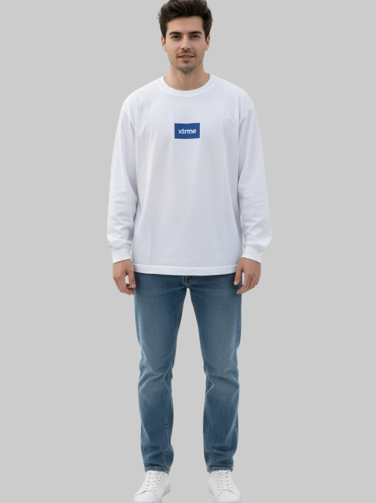 XTRME Royal Blue Mark Sweater – Men’s Edition