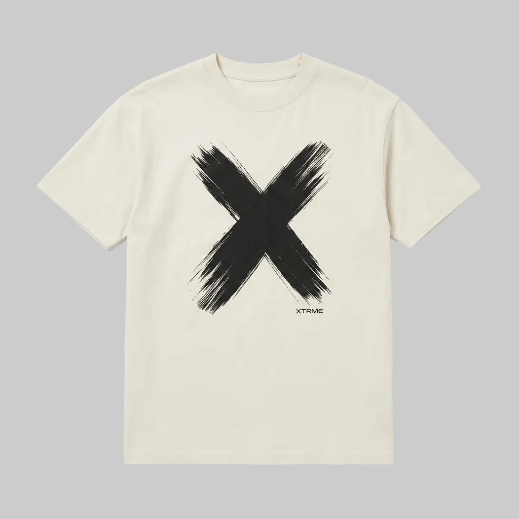 Signature X T-Shirt – Beige (Men)