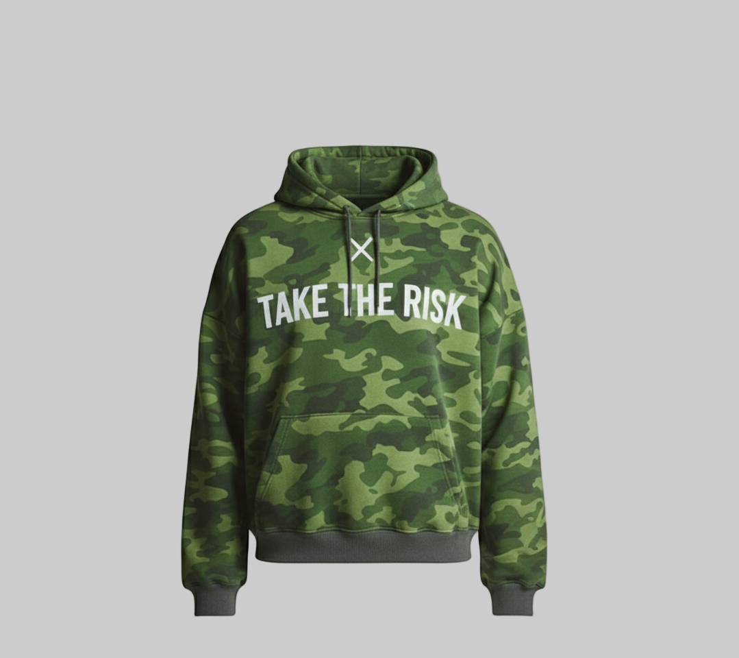 XTRME Take The Risk Camo Hoodie