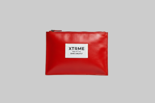 Risk Statement Clutch - Red