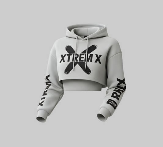 Hoodie Crop top Midnight Future