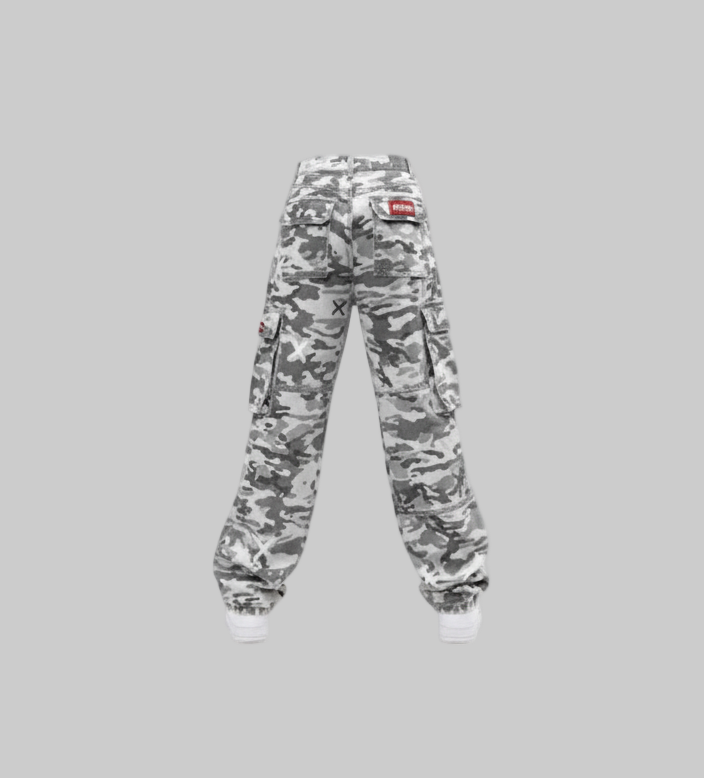 XTRME Grey Camo Cargo Jeans – Women’s Edition