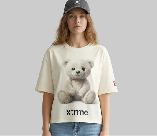 XTRME Soft Beige Bear Tee — Women’s Edition