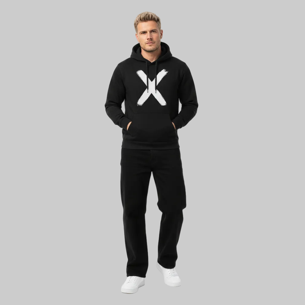 Rebel X Hoodie -Black