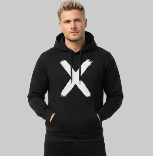 Rebel X Hoodie -Black