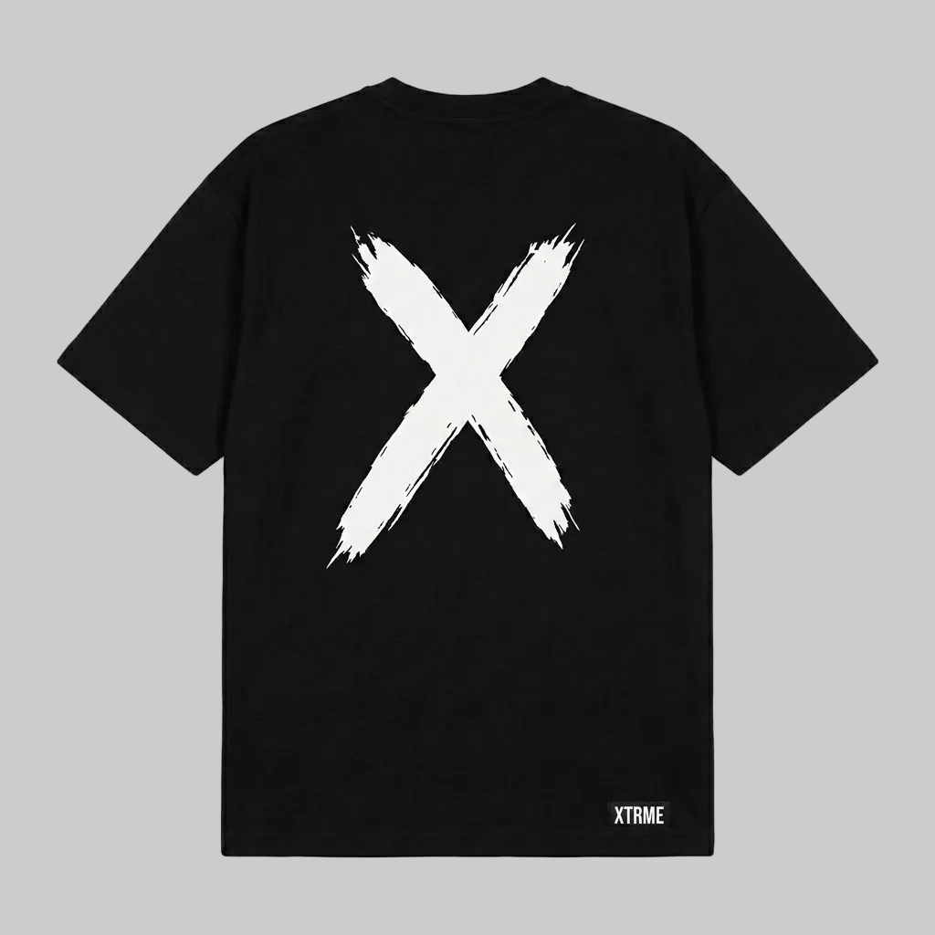 Brush X T-Shirt – Black (Men)