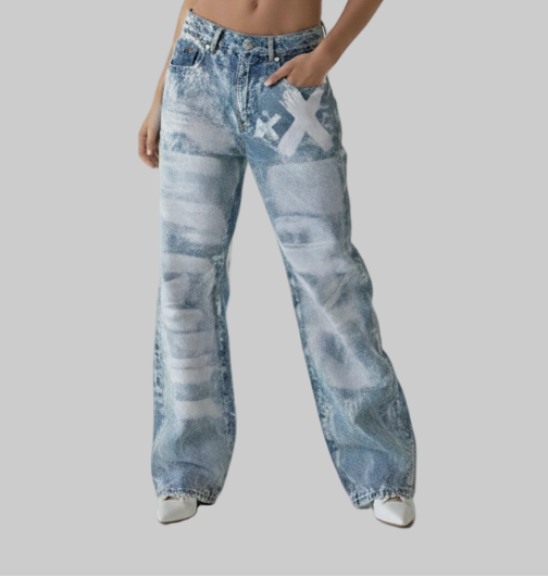 XTRME Take The Risk Grey Denim — Women’s Jeans