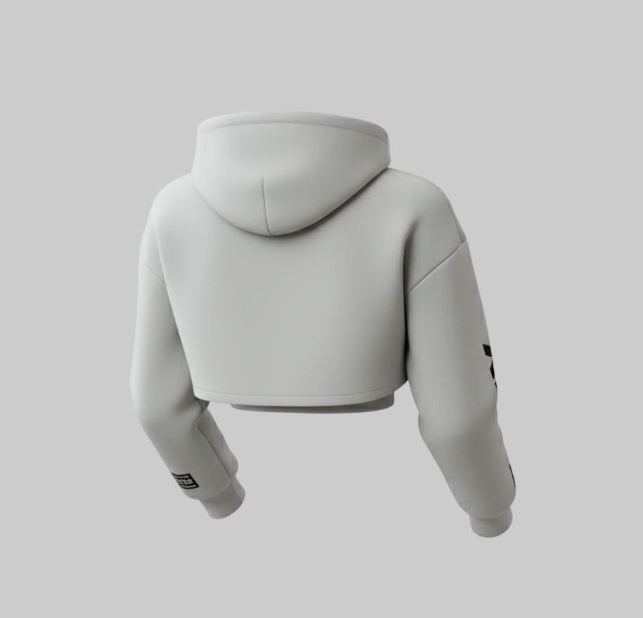 Hoodie Crop top Midnight Future