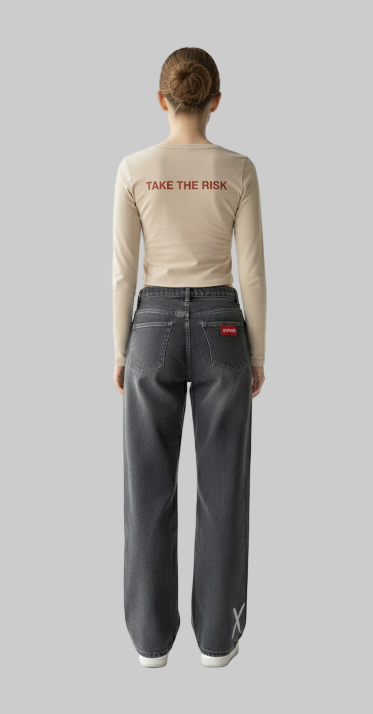 Wide-Leg Pants – Black