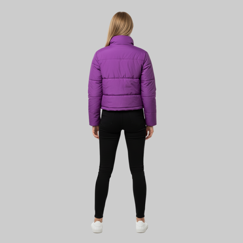 XTRME Purple Puffer Jacket – Women’s Edition