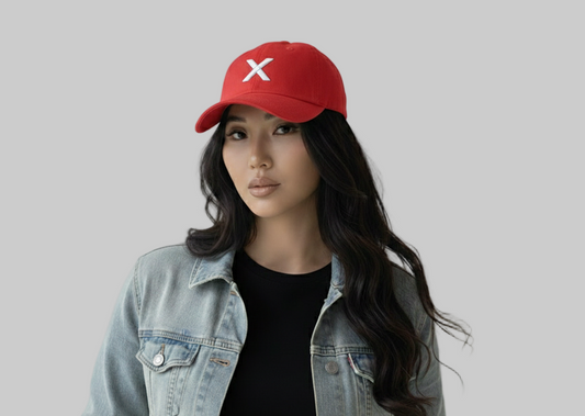 XTRME Red Cap — White X Edition