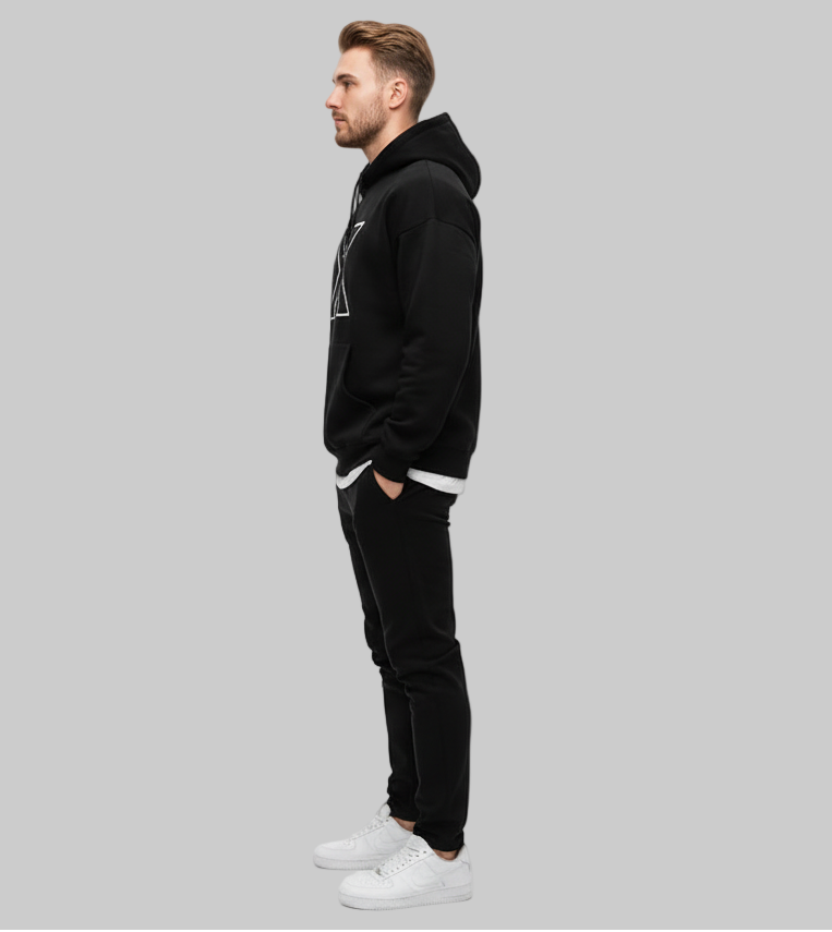 XTRME Core Black Hoodie