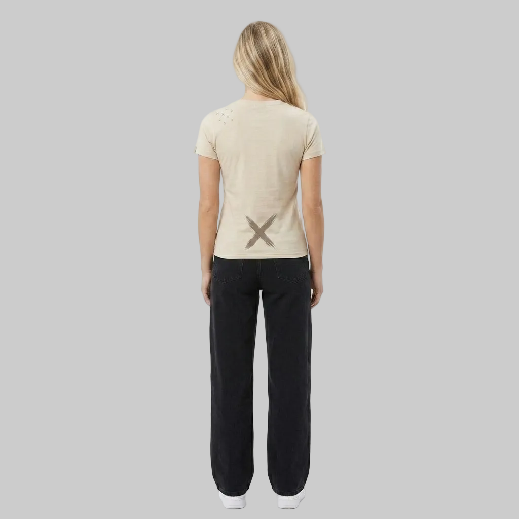 Brush X T-Shirt – Dust Rose (Women)