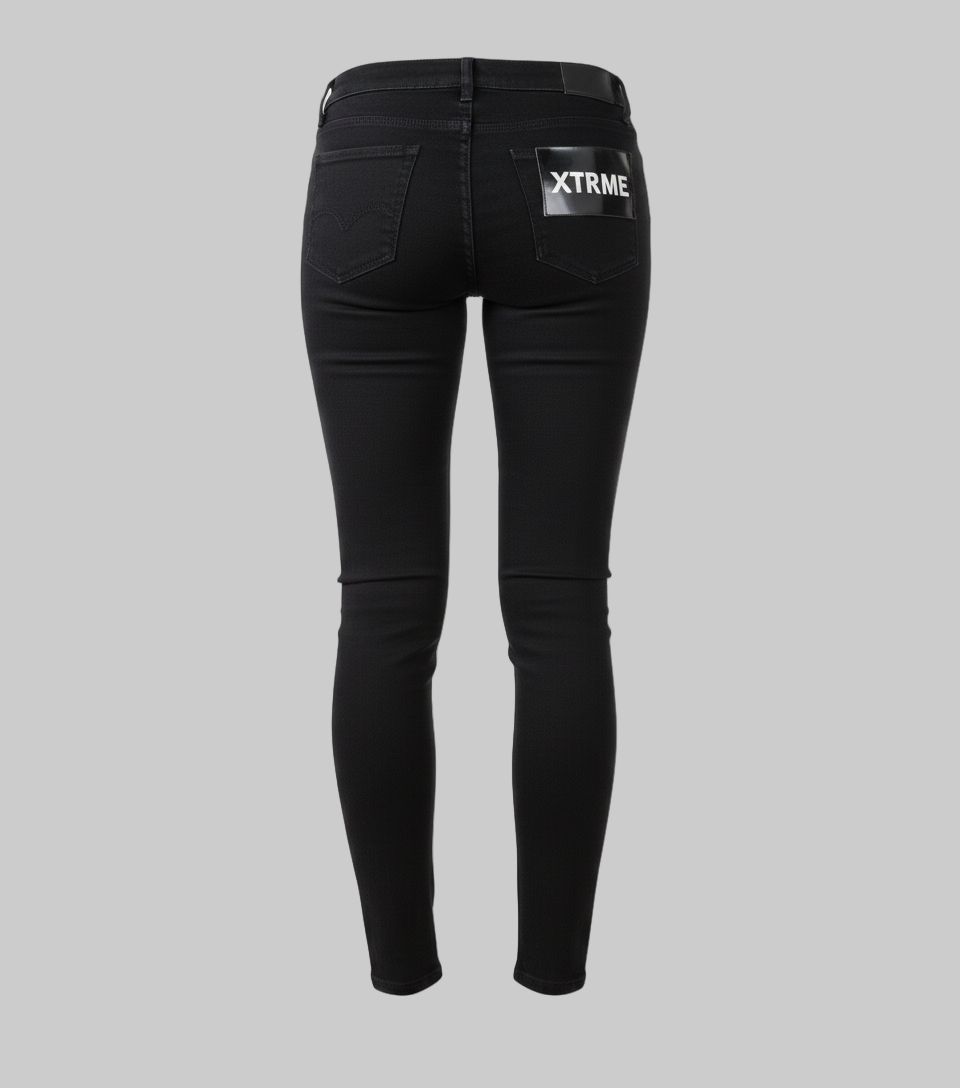 XTRME Black “Gloss X” Fitted Pants — Women’s Edition