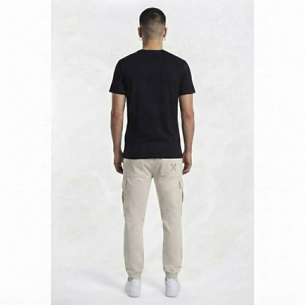 Utility Cargo Pants – Beige (Men)