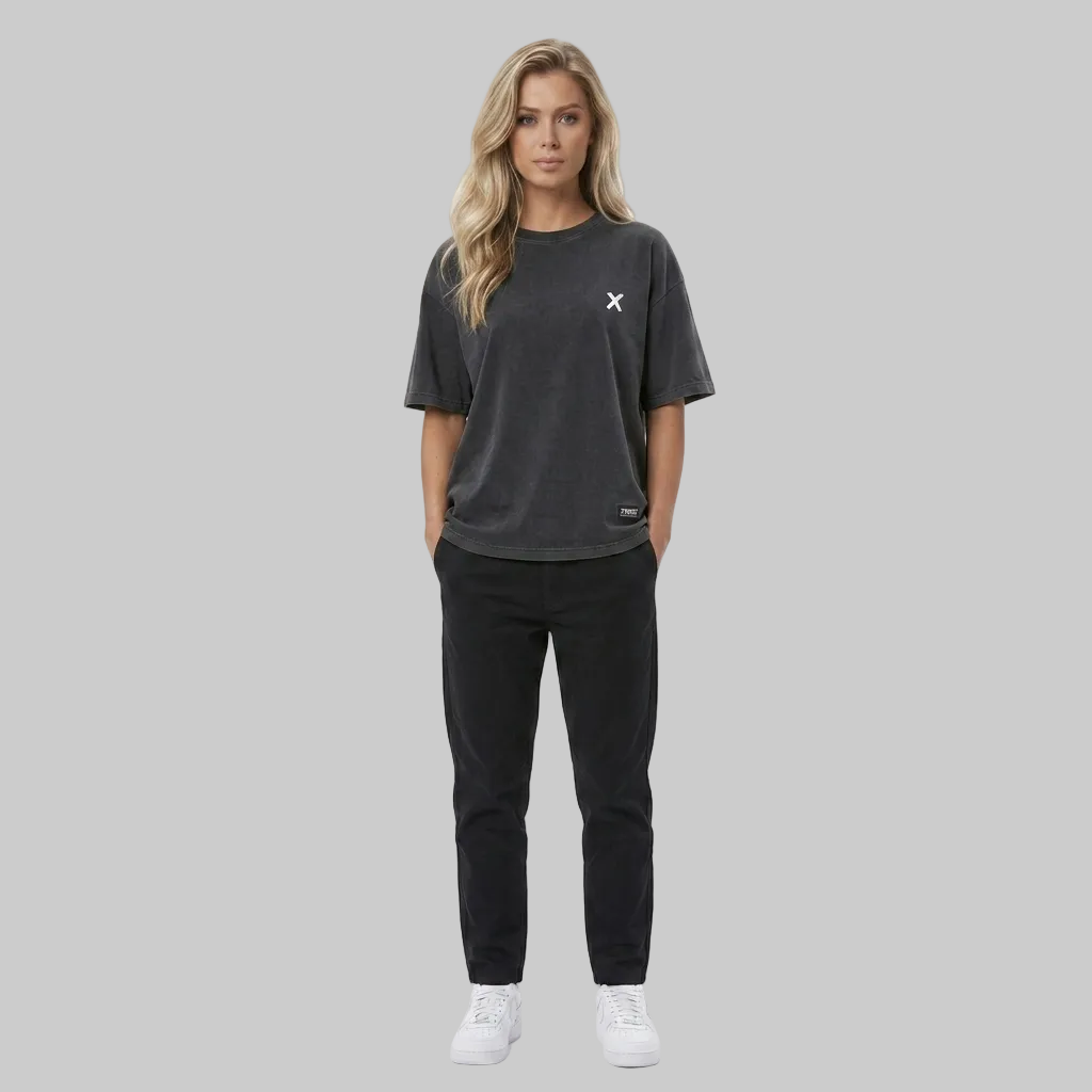 Essential X T-Shirt – Charcoal Grey (Women)