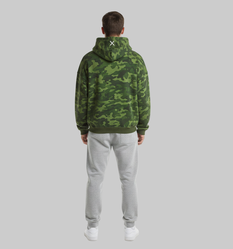 XTRME Take The Risk Camo Hoodie