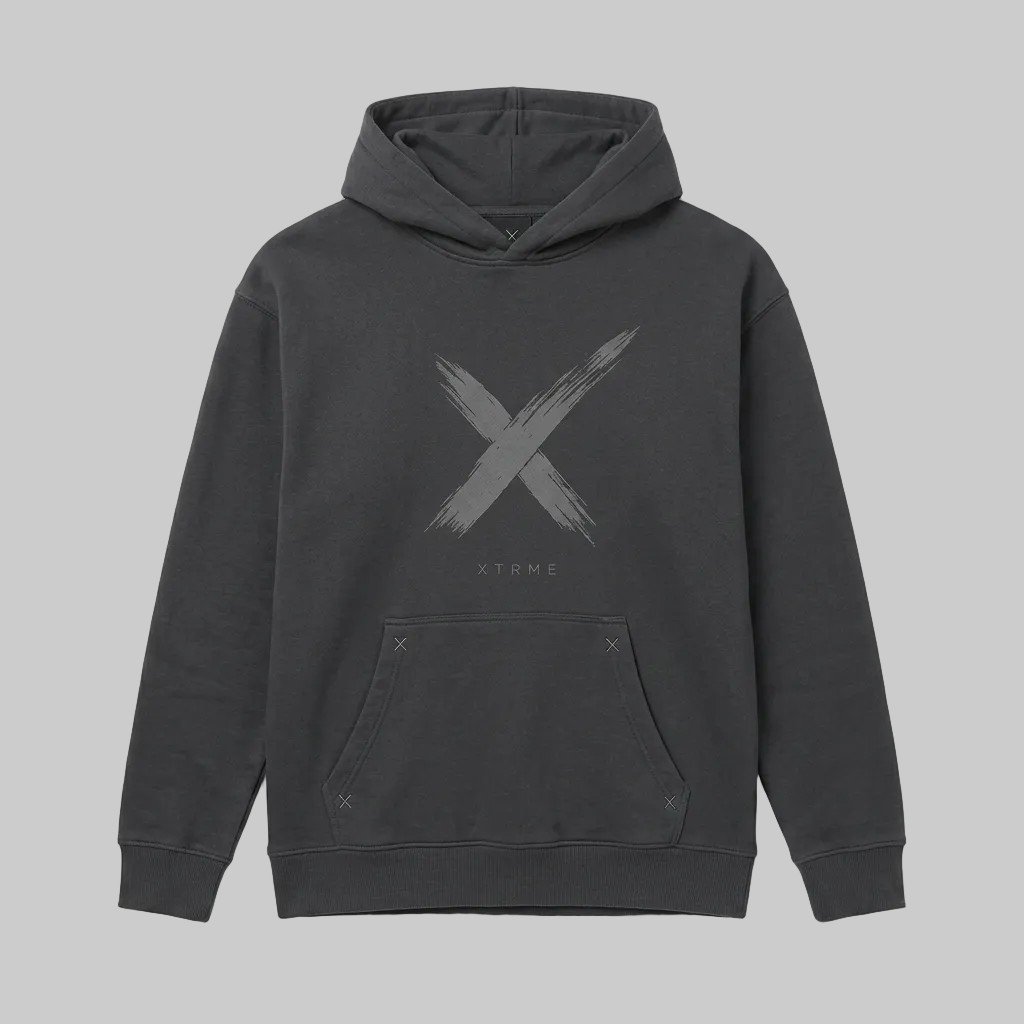 Brush X Hoodie – Black (Women)