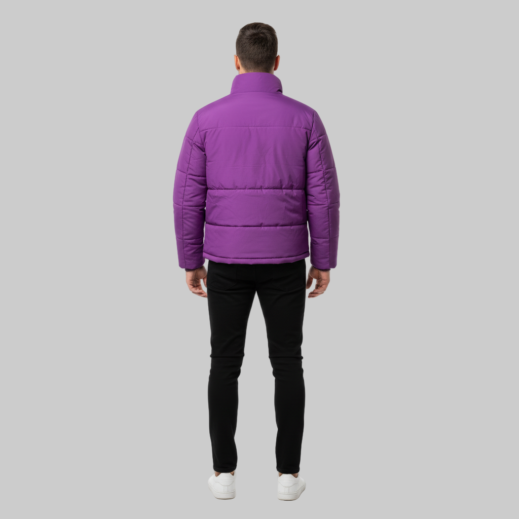 XTRME Purple Puffer Jacket