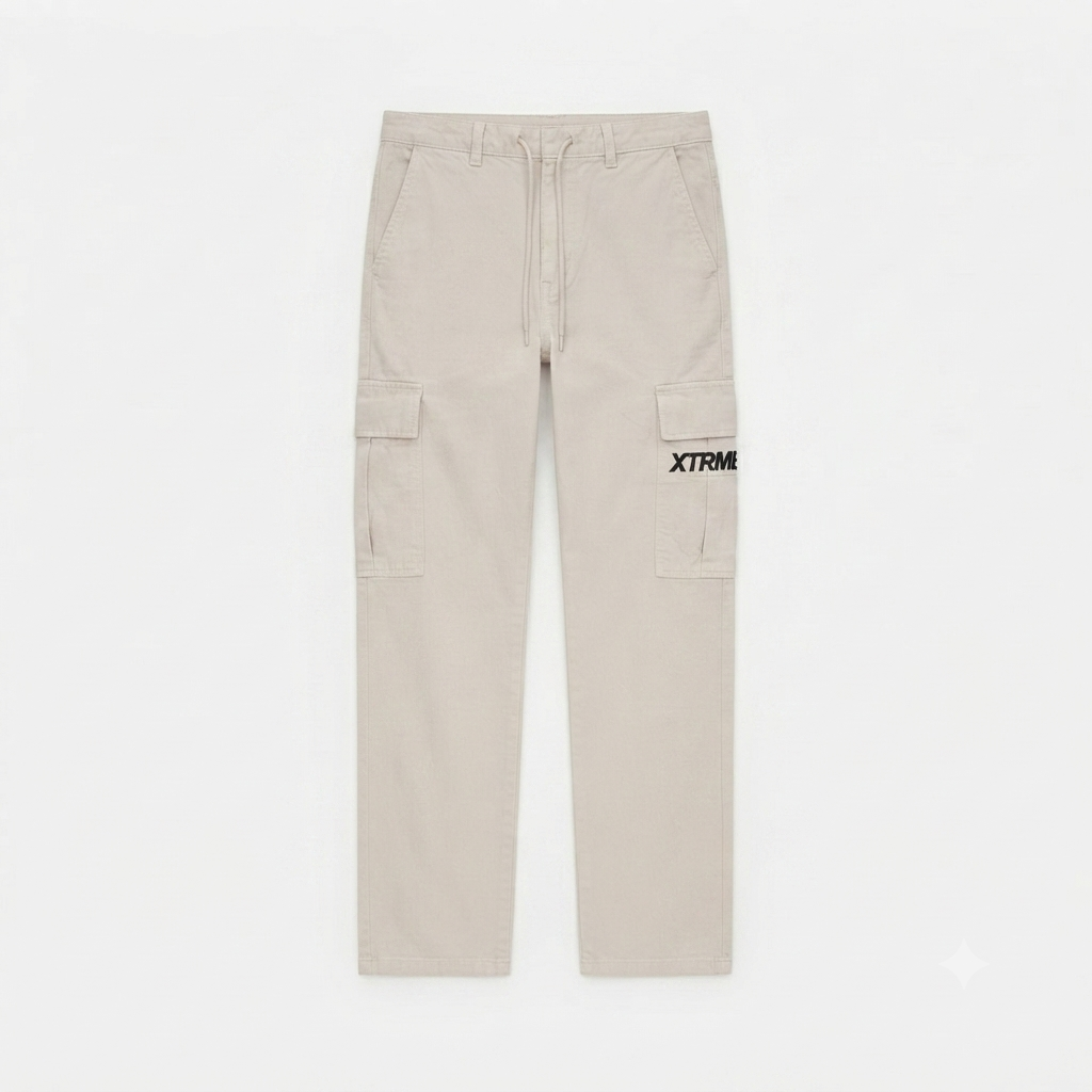 Utility Cargo Pants – Beige (Women)