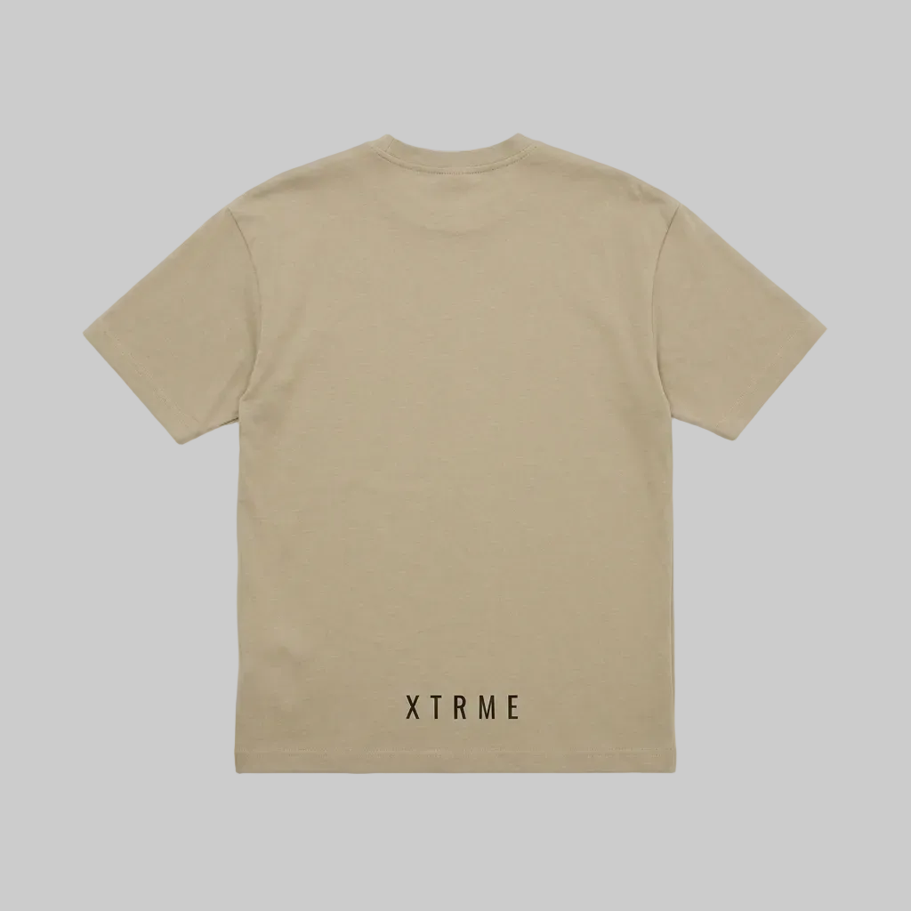 Brush X T-Shirt – Light Caramel