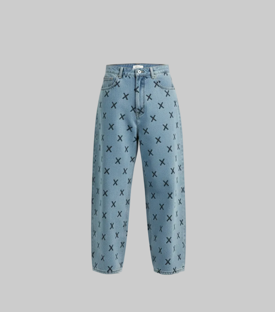 Urban Drill Cargo Pants - blue