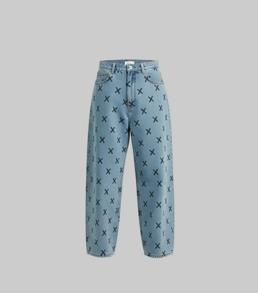 Urban Drill Cargo Pants - blue