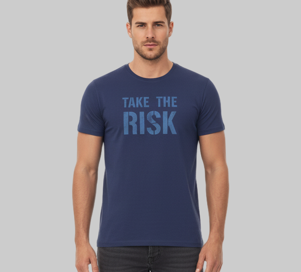 XTRME Take The Risk Navy Tee — Men’s Editio