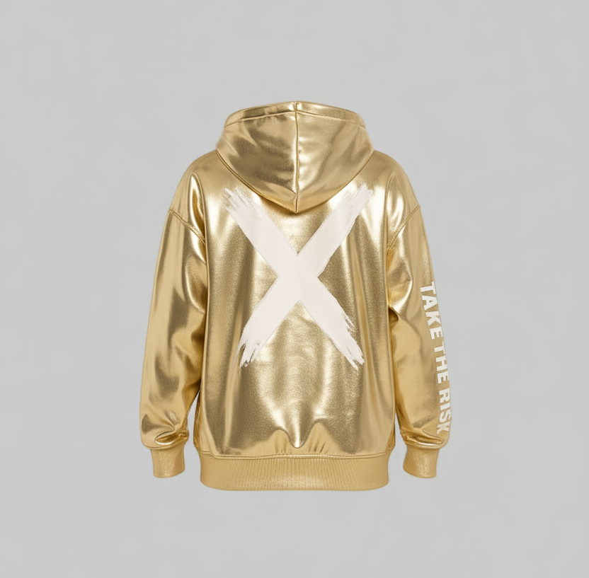 Hoodie Gold Chrome Era