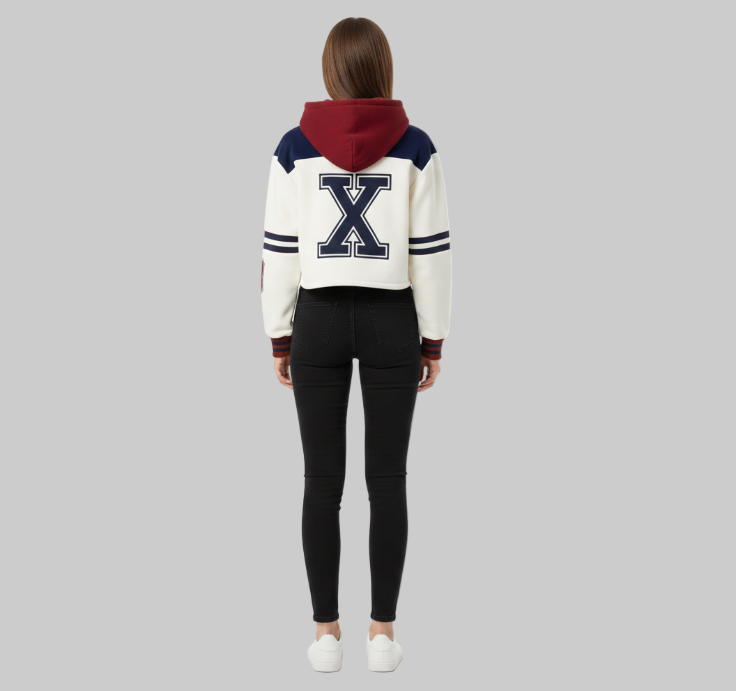 XTRME Varsity Cropped Hoodie — Women’s Edition