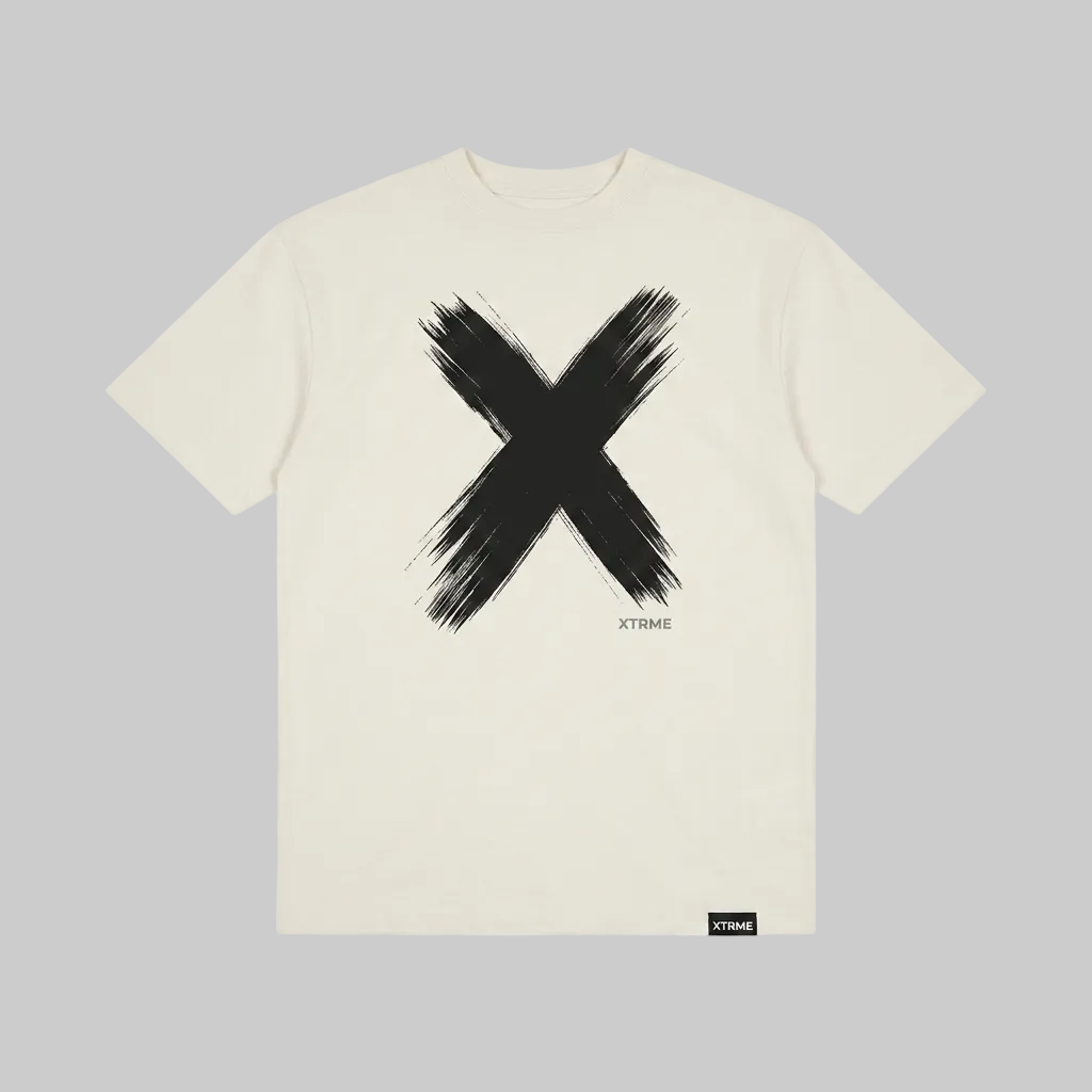 Shadow Brush T-Shirt – White (Men)